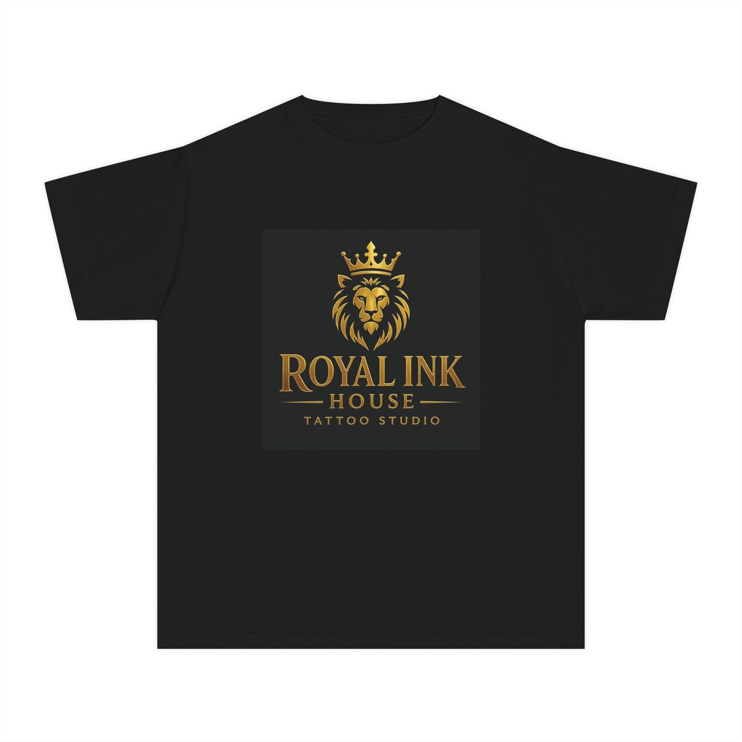 Youth Tee — Royal Ink House Lion Logo Tee