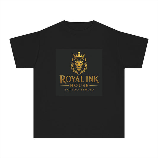Youth Tee — Royal Ink House Lion Logo Tee