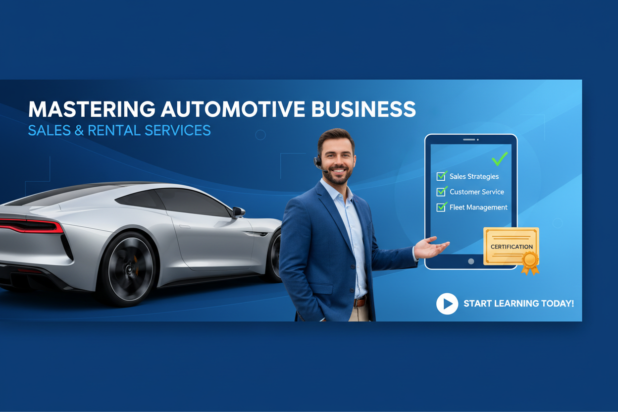 Car Sale / Car Rental Service Course